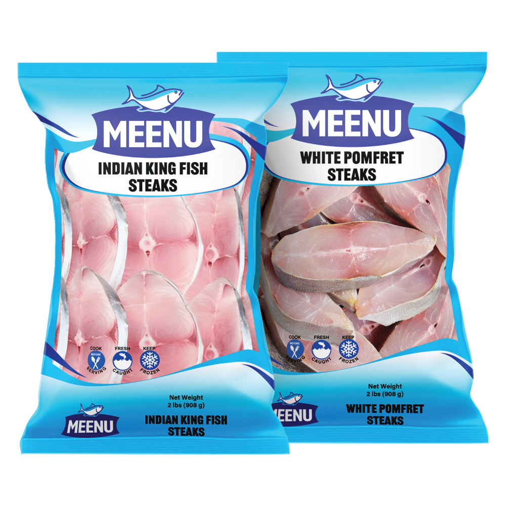 Frozen KingFish & Pomfret