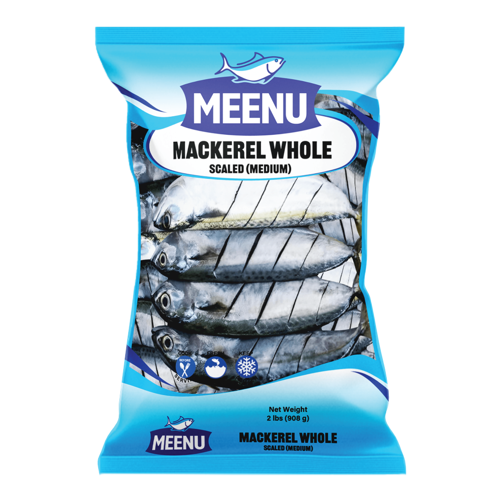 Mackerel Whole Scaled (Medium)