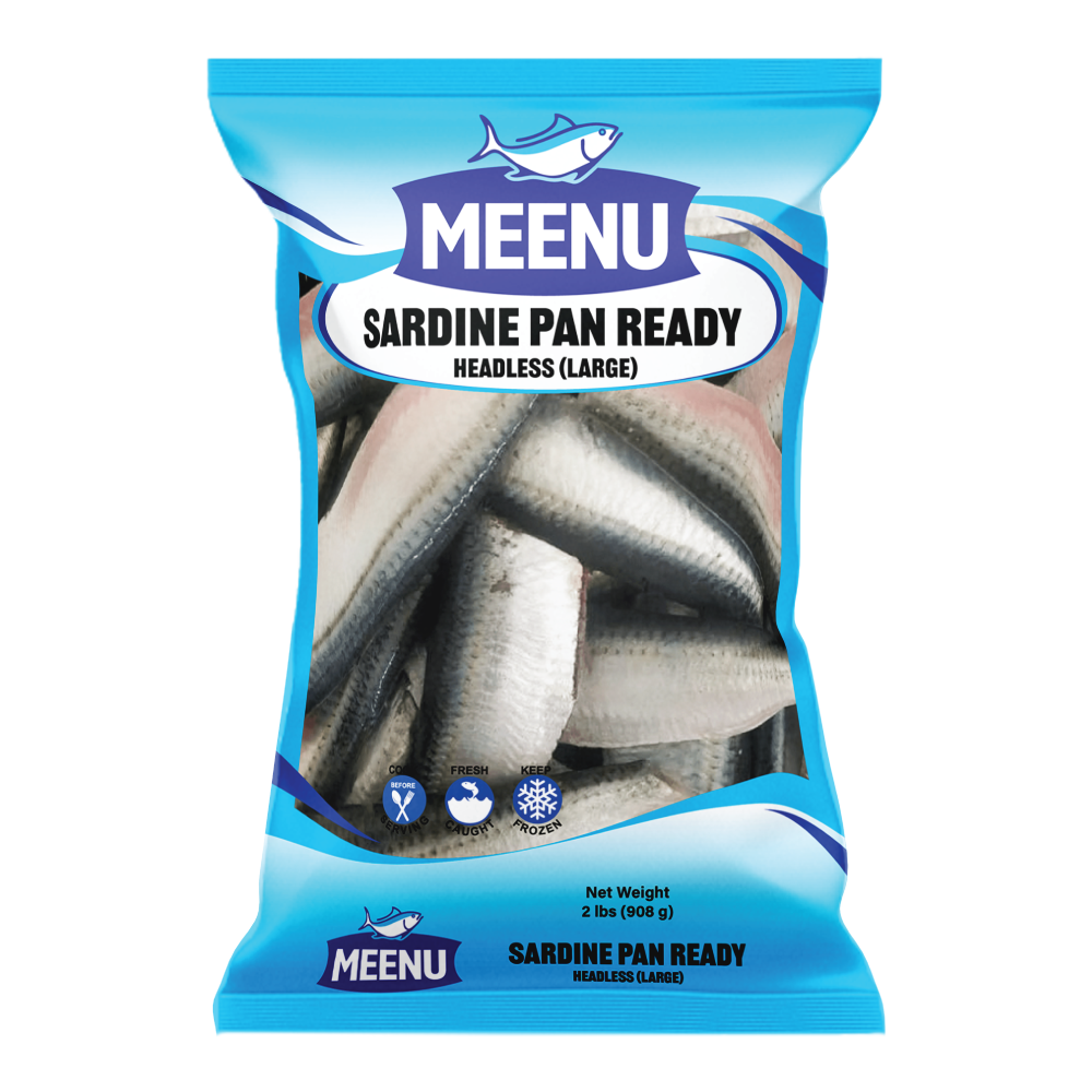 Sardine Pan Ready Headless (Large)
